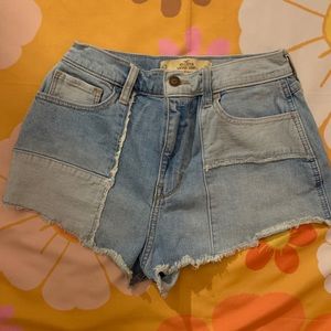 Patchwork High Rise Shorts ☀️